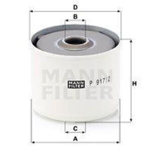 Palivový filtr MANN-FILTER P 917/2 x