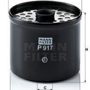 Palivový filtr MANN-FILTER P 917 x