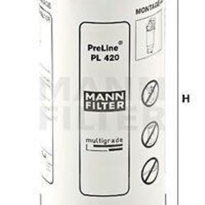Palivový filtr MANN-FILTER PL 420 x PL 420 x