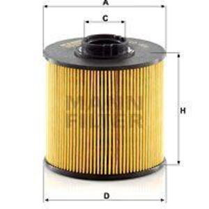 Palivový filtr MANN-FILTER PU 10 004 z