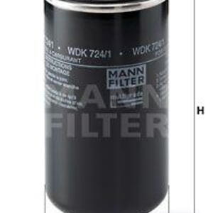 Palivový filtr MANN-FILTER WDK 724/1 WDK 724/1