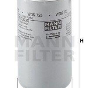 Palivový filtr MANN-FILTER WDK 725