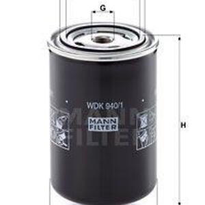 Palivový filtr MANN-FILTER WDK 940/1