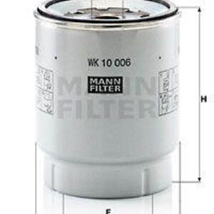 Palivový filtr MANN-FILTER WK 10 006 z