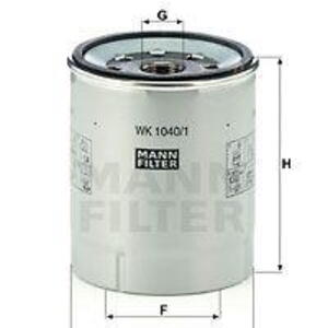 Palivový filtr MANN-FILTER WK 1040/1 x WK 1040/1 x