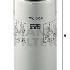 Palivový filtr MANN-FILTER WK 1080/6 x WK 1080/6 x