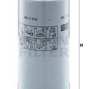 Palivový filtr MANN-FILTER WK 11 016 z WK 11 016 z