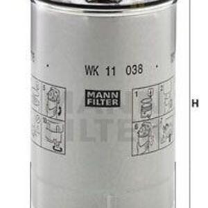 Palivový filtr MANN-FILTER WK 11 038 z WK 11 038 z