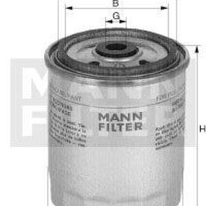 Palivový filtr MANN-FILTER WK 11 051