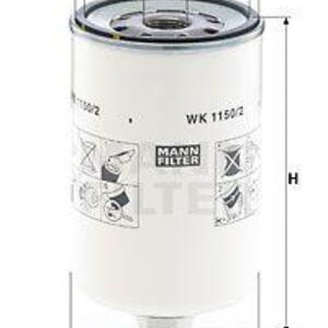Palivový filtr MANN-FILTER WK 1150/2