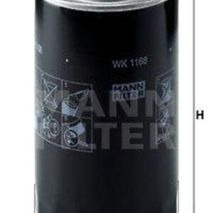Palivový filtr MANN-FILTER WK 1168