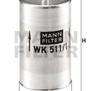 Palivový filtr MANN-FILTER WK 511/1 WK 511/1