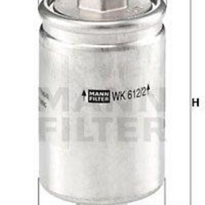 Palivový filtr MANN-FILTER WK 612/2