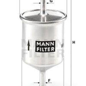 Palivový filtr MANN-FILTER WK 66