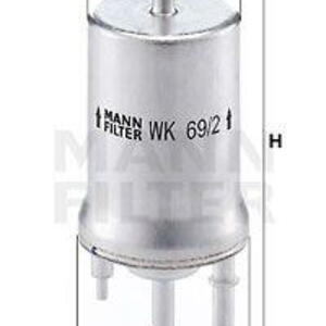 Palivový filtr MANN-FILTER WK 69/2 WK 69/2