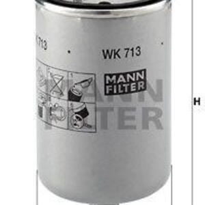 Palivový filtr MANN-FILTER WK 713