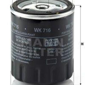 Palivový filtr MANN-FILTER WK 716
