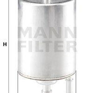 Palivový filtr MANN-FILTER WK 720/4
