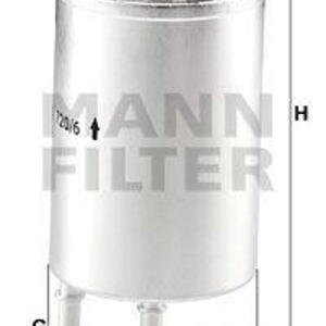 Palivový filtr MANN-FILTER WK 720/6