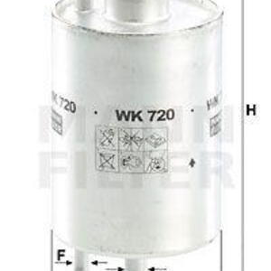 Palivový filtr MANN-FILTER WK 720