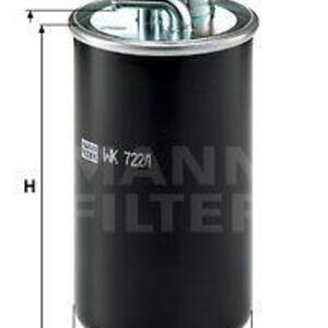 Palivový filtr MANN-FILTER WK 722/1