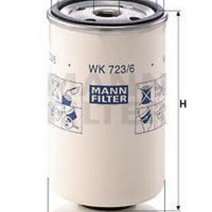 Palivový filtr MANN-FILTER WK 723/6