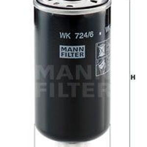 Palivový filtr MANN-FILTER WK 724/6