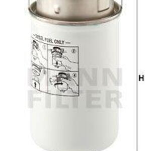 Palivový filtr MANN-FILTER WK 8014 WK 8014