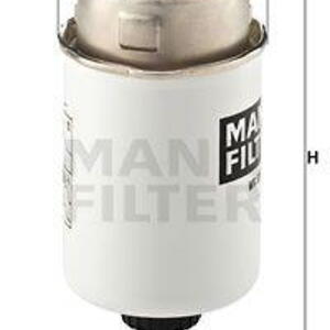 Palivový filtr MANN-FILTER WK 8015