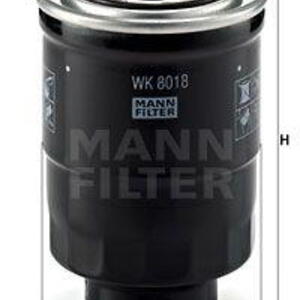 Palivový filtr MANN-FILTER WK 8018 x