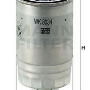 Palivový filtr MANN-FILTER WK 8034