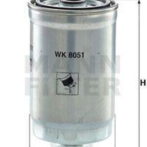 Palivový filtr MANN-FILTER WK 8051