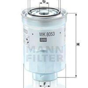 Palivový filtr MANN-FILTER WK 8053 z