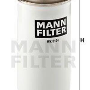 Palivový filtr MANN-FILTER WK 8104 WK 8104