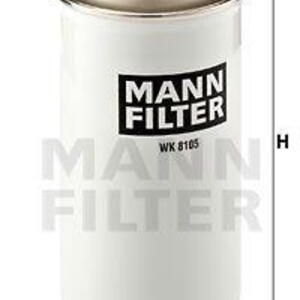 Palivový filtr MANN-FILTER WK 8105