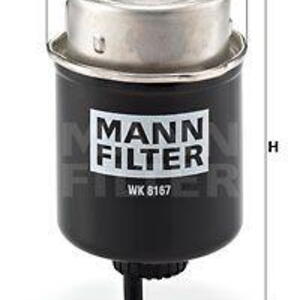 Palivový filtr MANN-FILTER WK 8167 WK 8167
