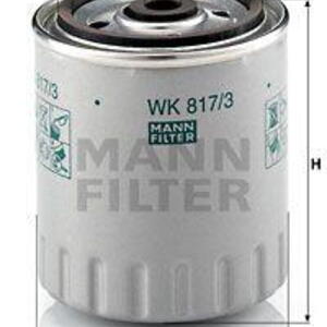 Palivový filtr MANN-FILTER WK 817/3 x