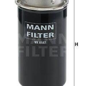 Palivový filtr MANN-FILTER WK 8187