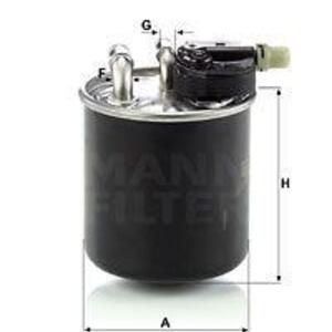Palivový filtr MANN-FILTER WK 820/14 WK 820/14