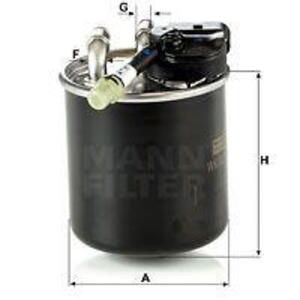 Palivový filtr MANN-FILTER WK 820/17