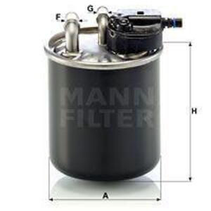 Palivový filtr MANN-FILTER WK 820/21 WK 820/21