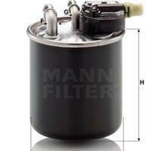 Palivový filtr MANN-FILTER WK 820/22 WK 820/22