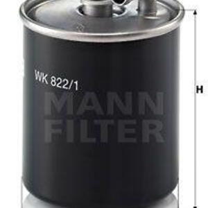 Palivový filtr MANN-FILTER WK 822/1