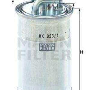 Palivový filtr MANN-FILTER WK 823/1 WK 823/1