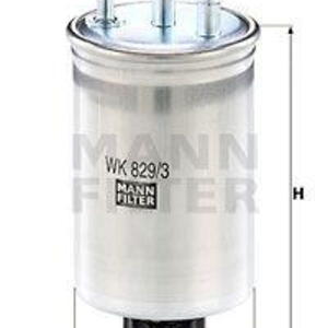 Palivový filtr MANN-FILTER WK 829/3