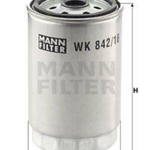 Palivový filtr MANN-FILTER WK 842/16