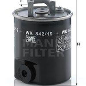 Palivový filtr MANN-FILTER WK 842/19
