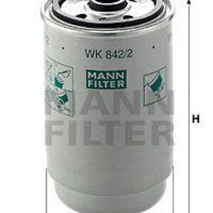 Palivový filtr MANN-FILTER WK 842/2
