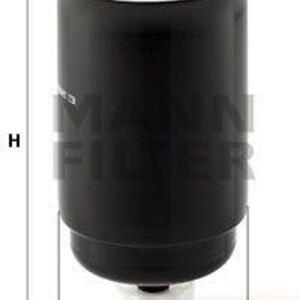 Palivový filtr MANN-FILTER WK 842/3
