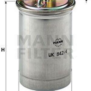 Palivový filtr MANN-FILTER WK 842/4